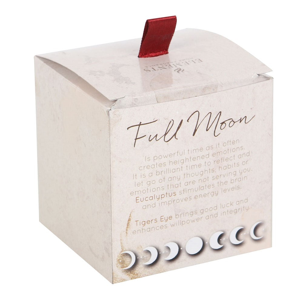 FULL MOON EUCALYPTUS CRYSTAL CHIP CANDLE