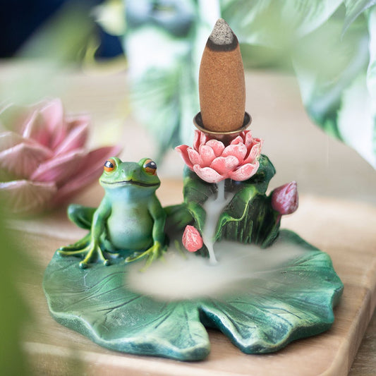 LILY PAD BACKFLOW INCENSE BURNER