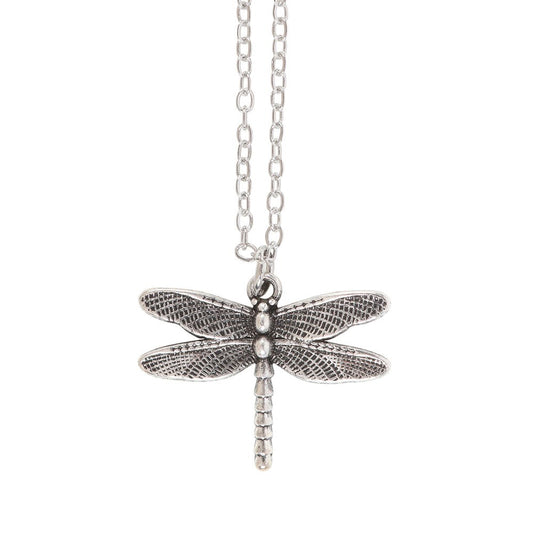 DRAGONFLY NECKLACE ON GREETING CARD