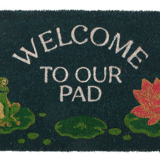 WELCOME TO OUR PAD DOORMAT