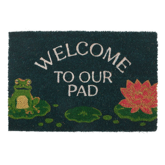 WELCOME TO OUR PAD DOORMAT