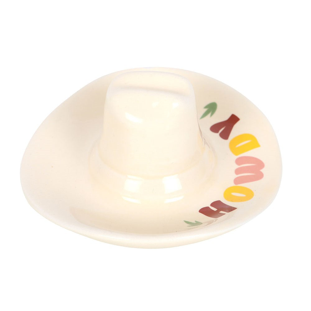 HOWDY COWBOY HAT TRINKET DISH