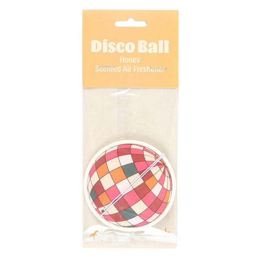 DISCO BALL HONEY SCENTED AIR FRESHENER