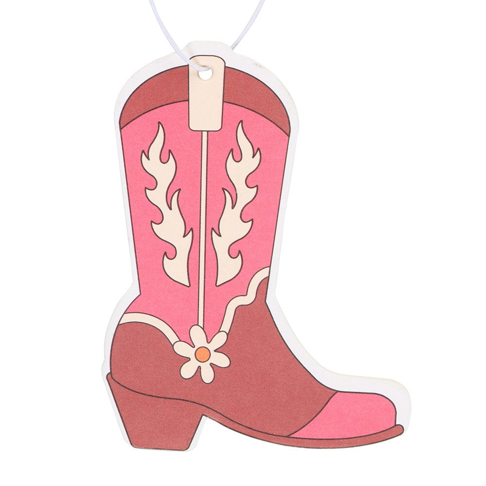 COWBOY BOOT VANILLA SCENTED AIR FRESHENER