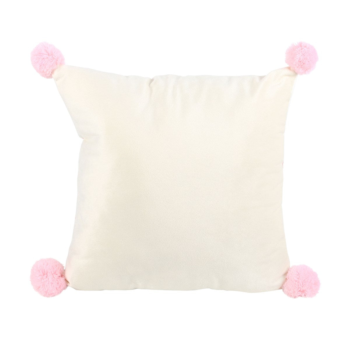 SQUARE SUGARPLUM FUN CHRISTMAS PRINT CUSHION