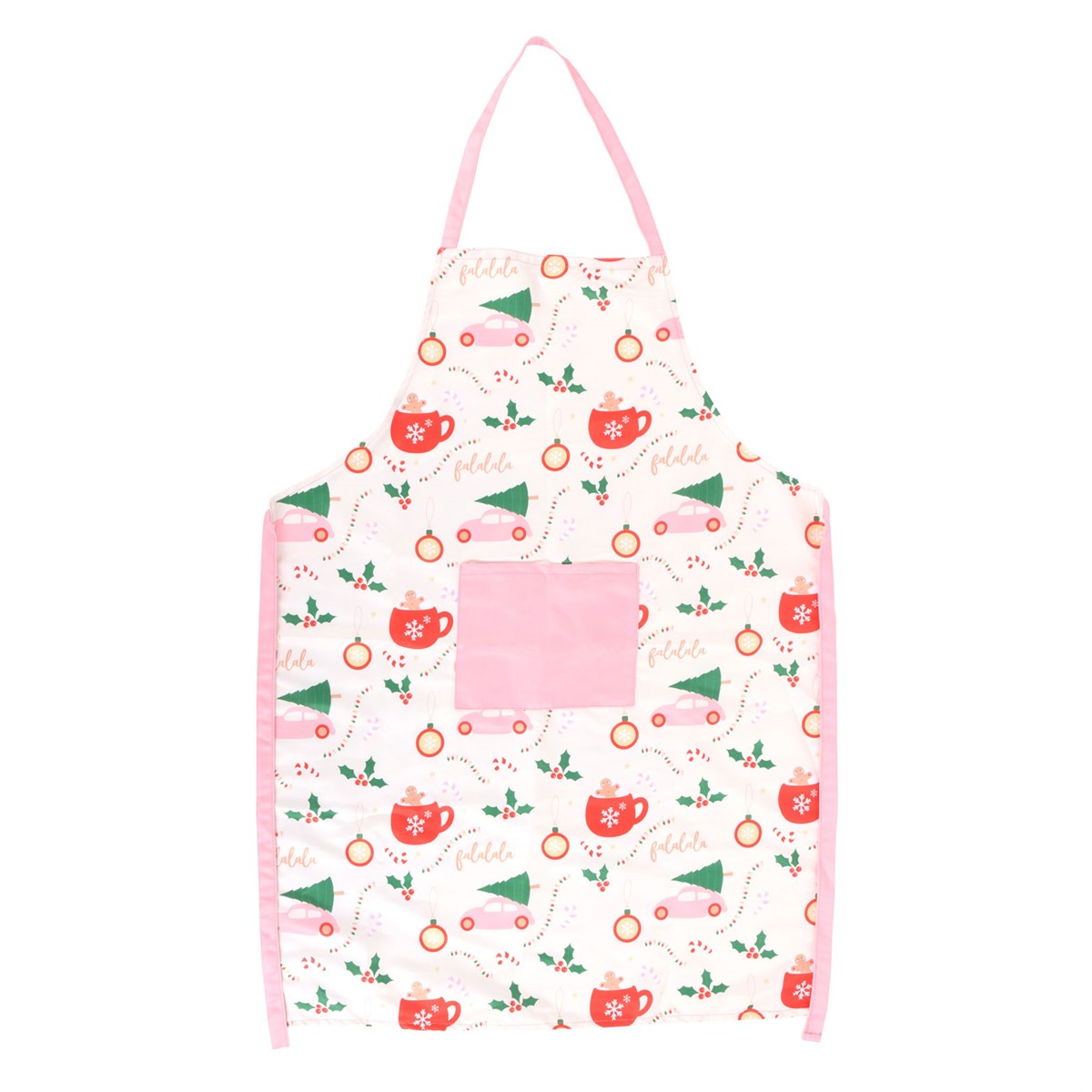 SUGARPLUM FUN CHRISTMAS PRINT APRON