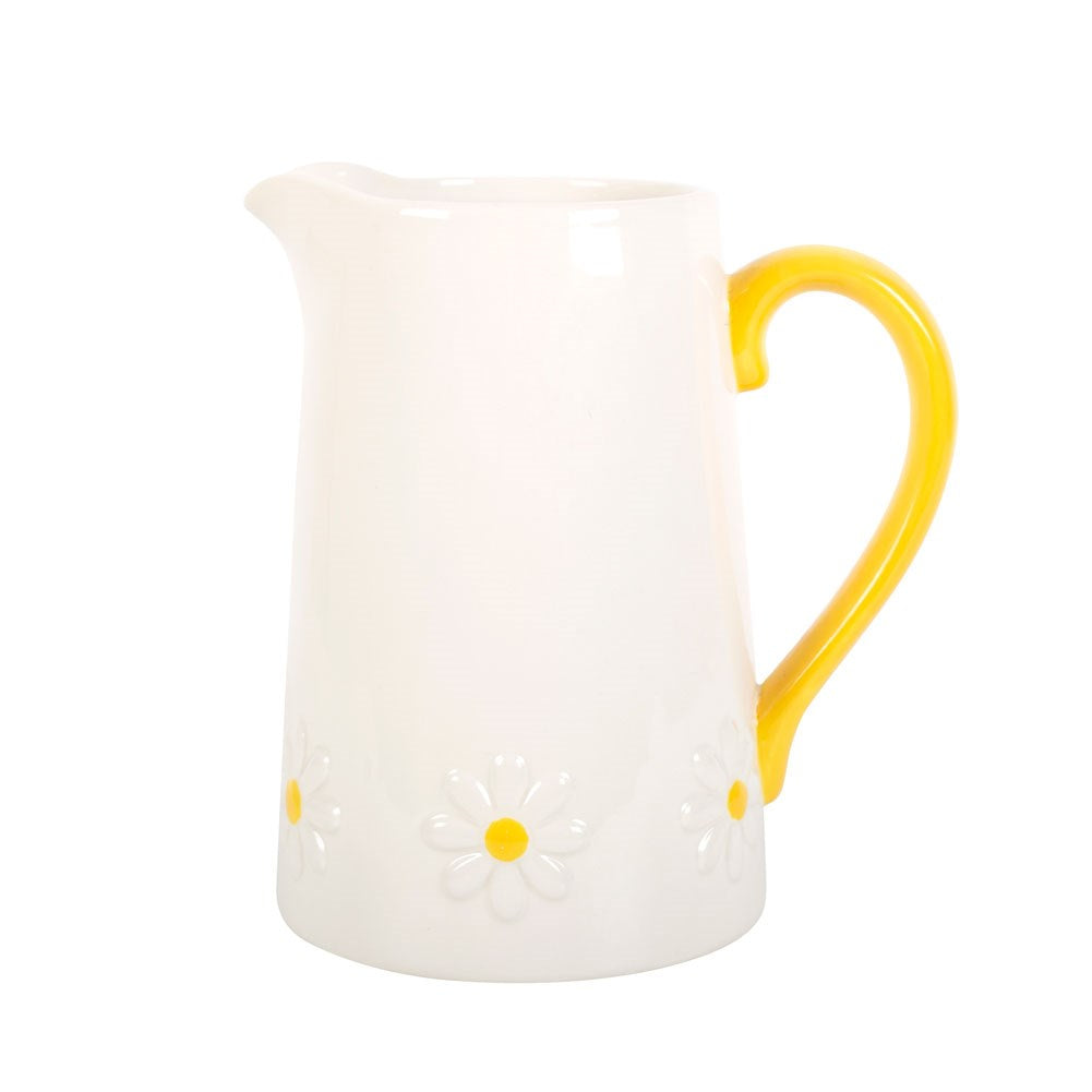 DAISY CERAMIC FLOWER JUG