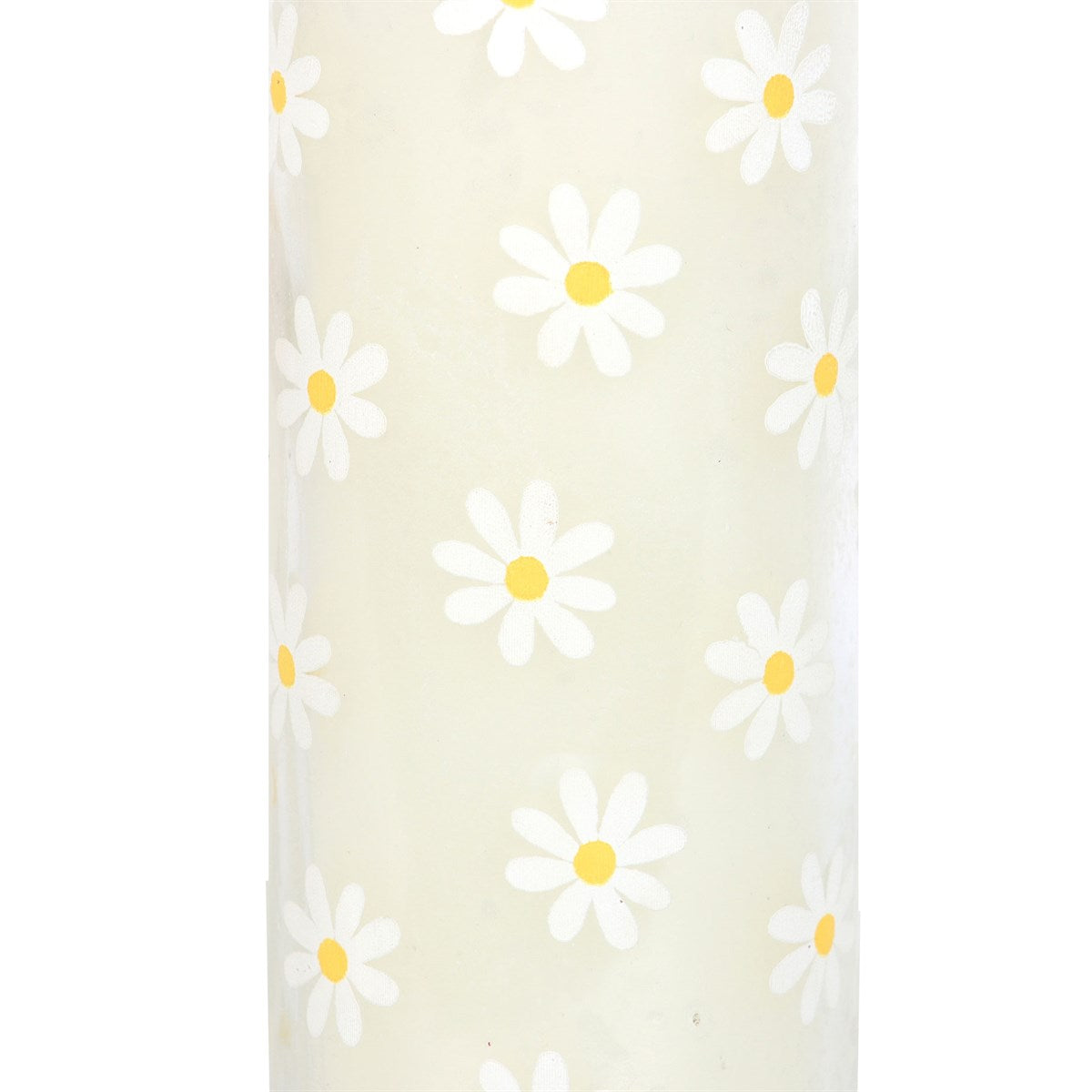 WHITE DAISY TUBE CANDLE