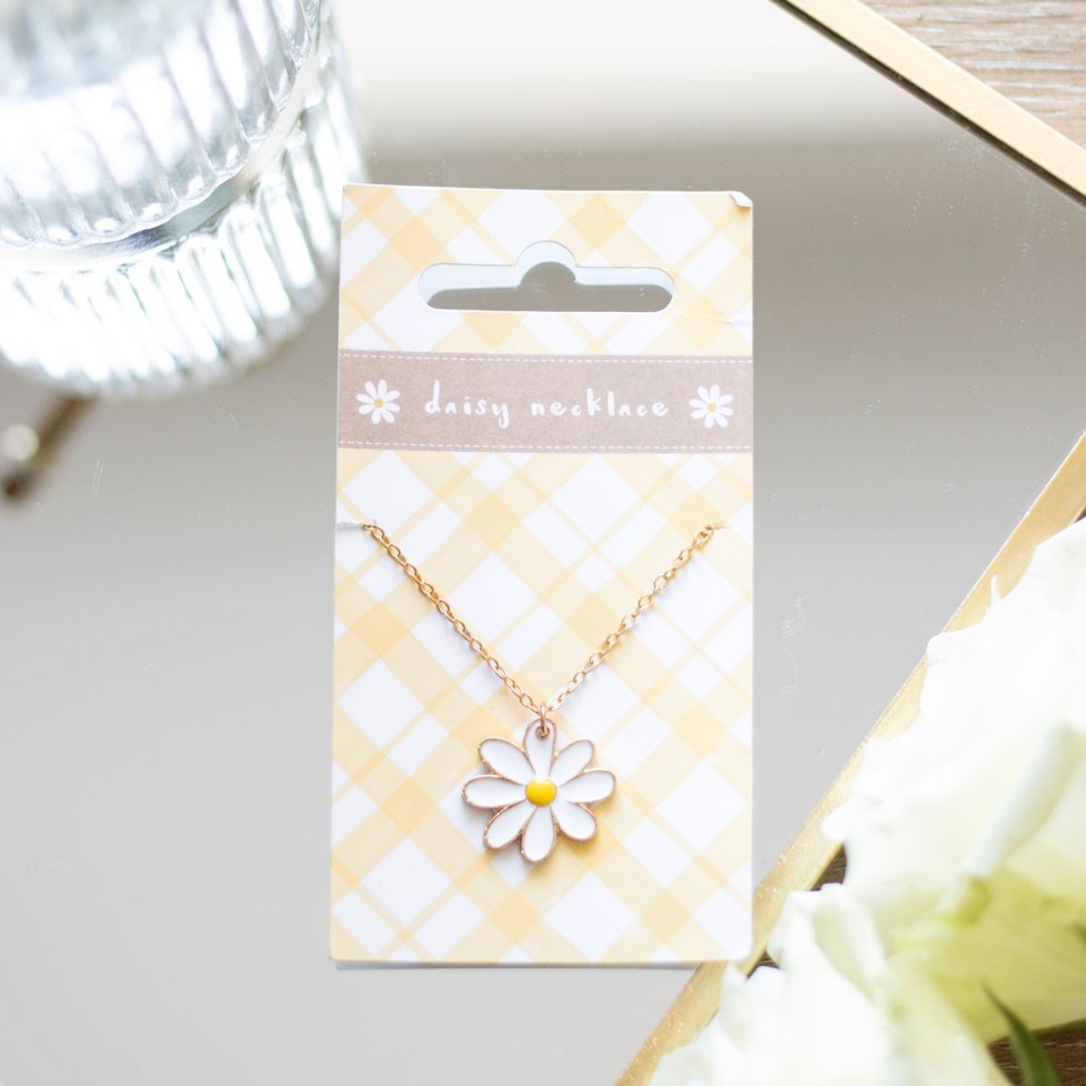 DAISY PENDANT NECKLACE