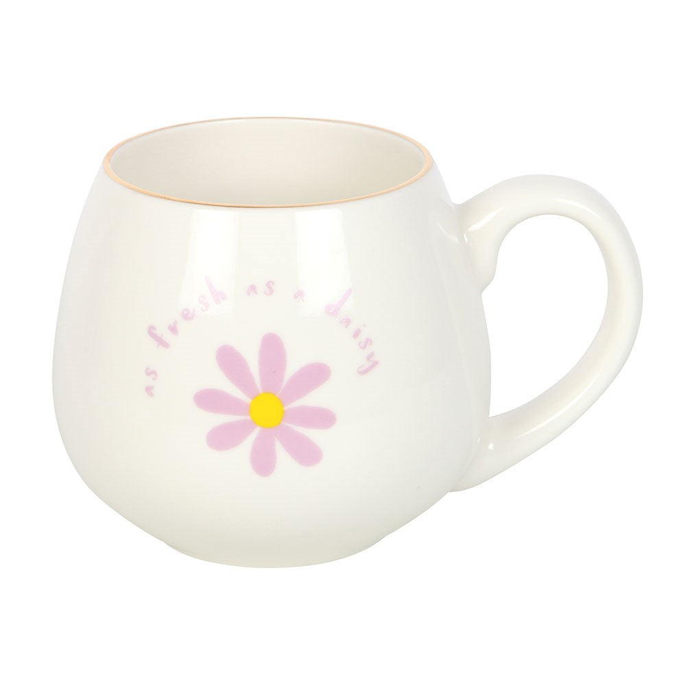 FRESH AS A DAISY ROUNDED MUG