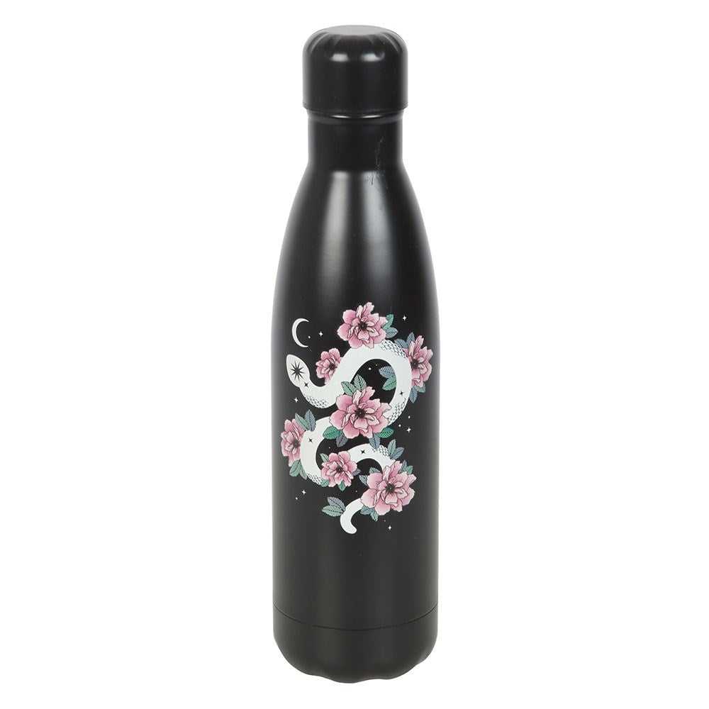 FLORAL SNAKE METAL WATER BOTTLE