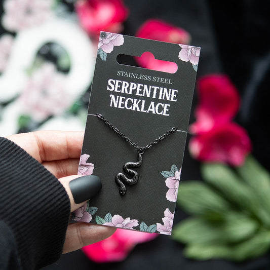 SNAKE PENDANT NECKLACE