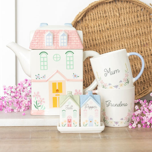 MUM PASTEL FLORAL MUG