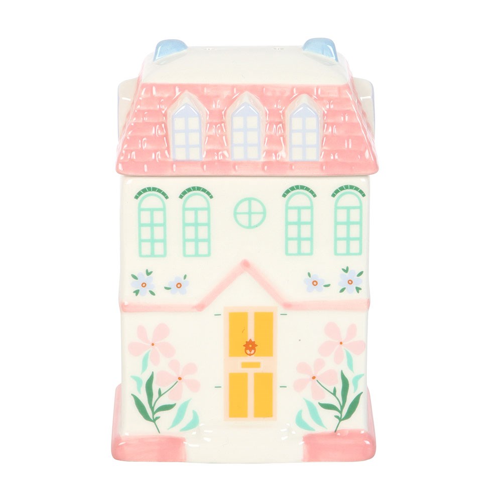 PASTEL HOUSE OIL BURNER AND WAX WARMER