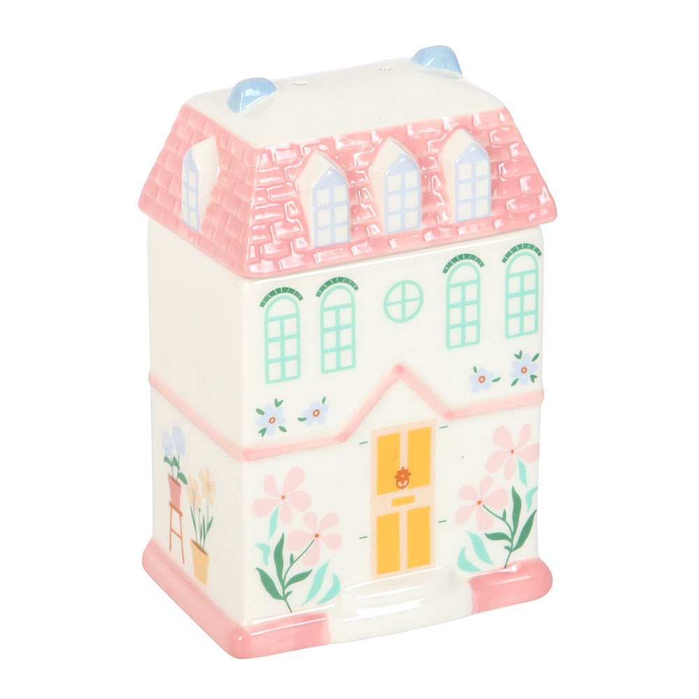 PASTEL HOUSE OIL BURNER AND WAX WARMER