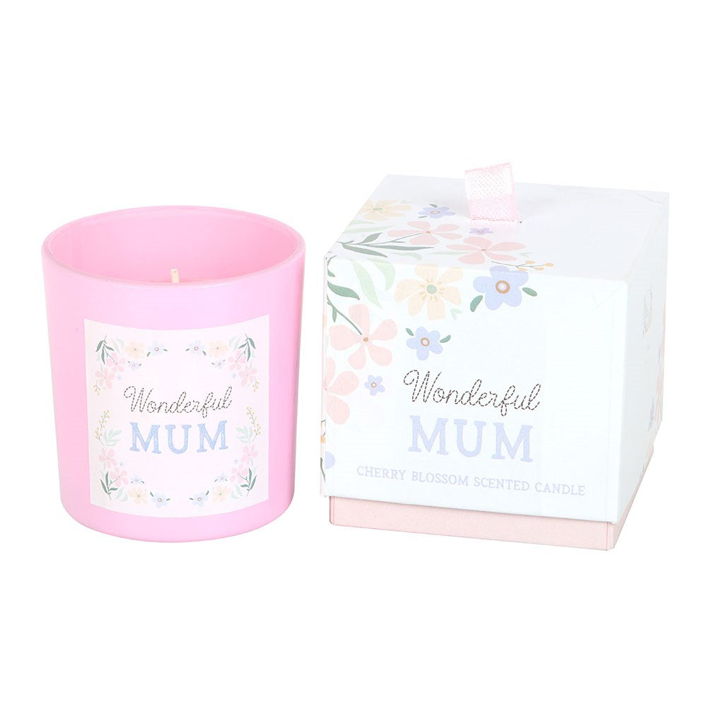 WONDERFUL MUM CHERRY BLOSSOM CANDLE