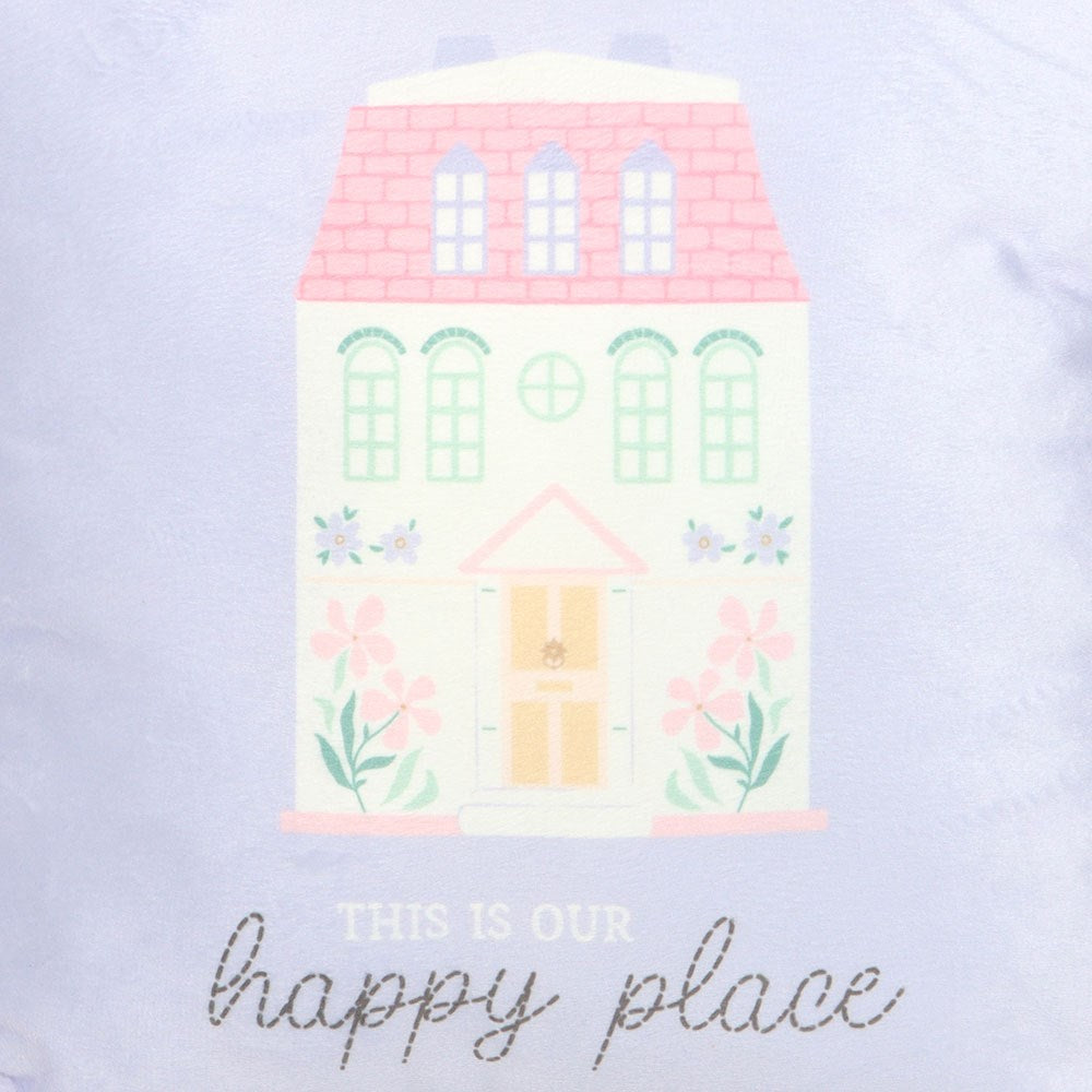 35CM SQUARE THIS IS OUR HAPPY PLACE CUSHION