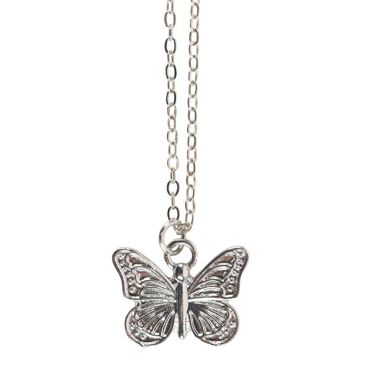 BUTTERFLY NECKLACE ON GREETING CARD