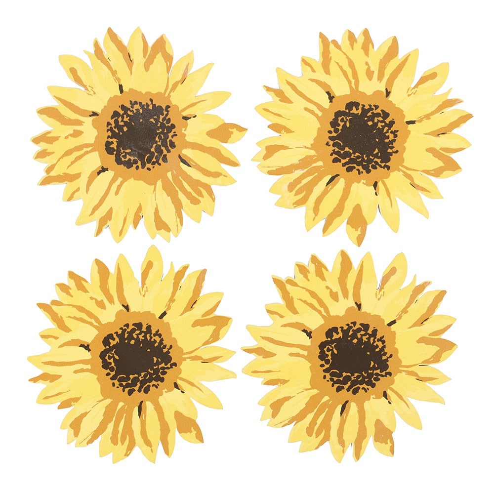 SUNFLOWER COASTER SET