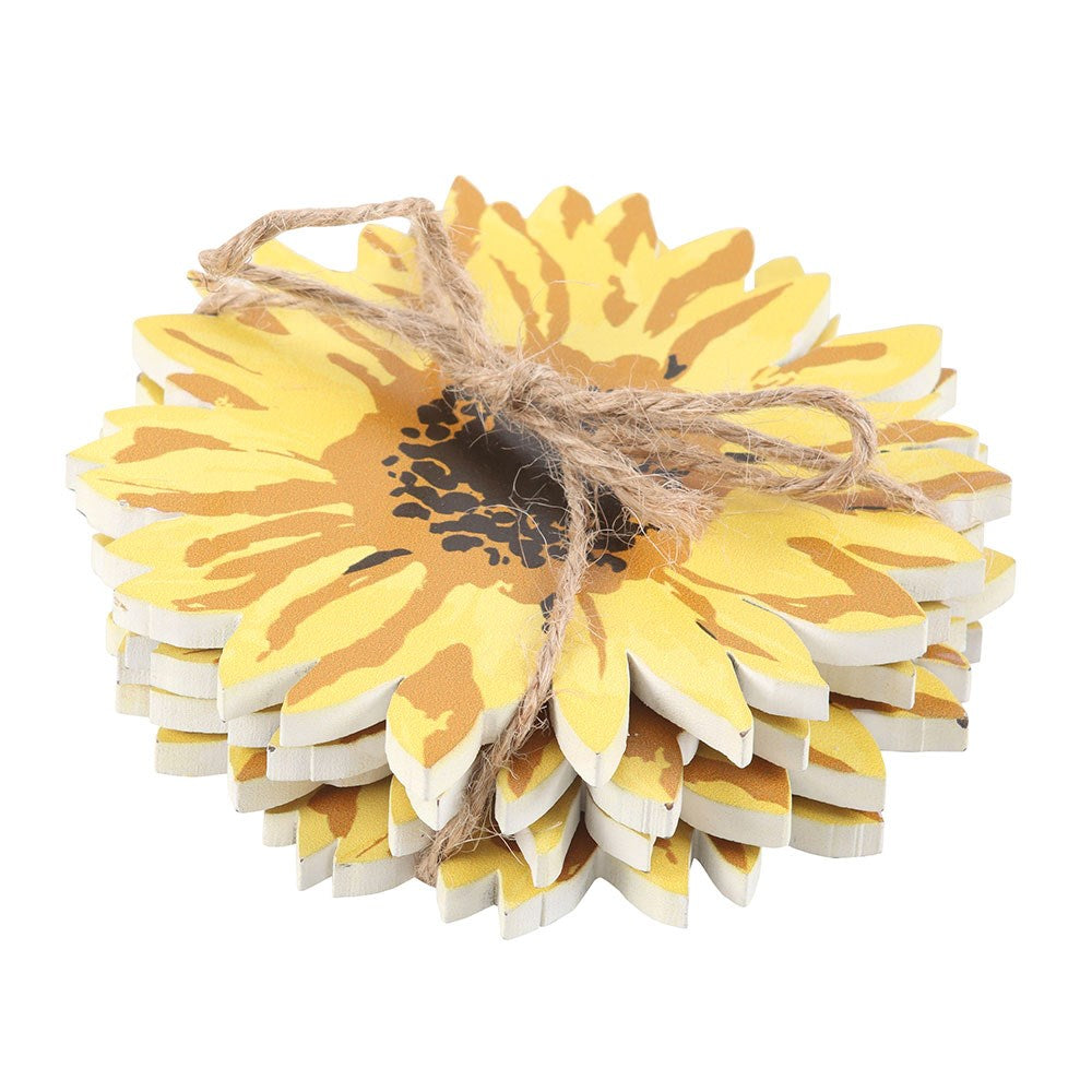 SUNFLOWER COASTER SET