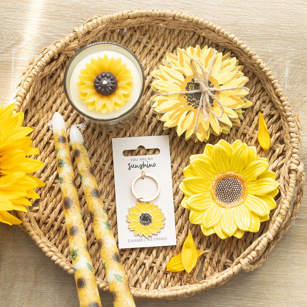 SUNFLOWER COASTER SET