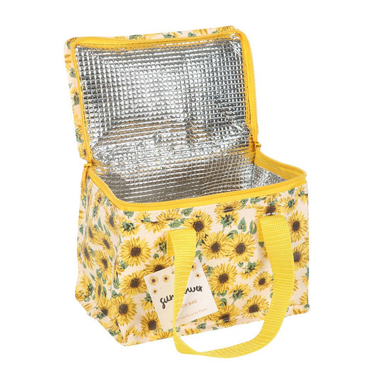 SUNFLOWER PRINT LUNCH BAG