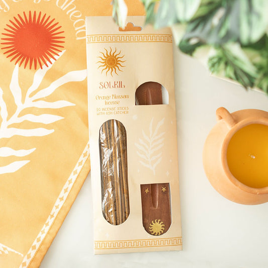 SOLEIL ORANGE BLOSSOM INCENSE STICK GIFT SET