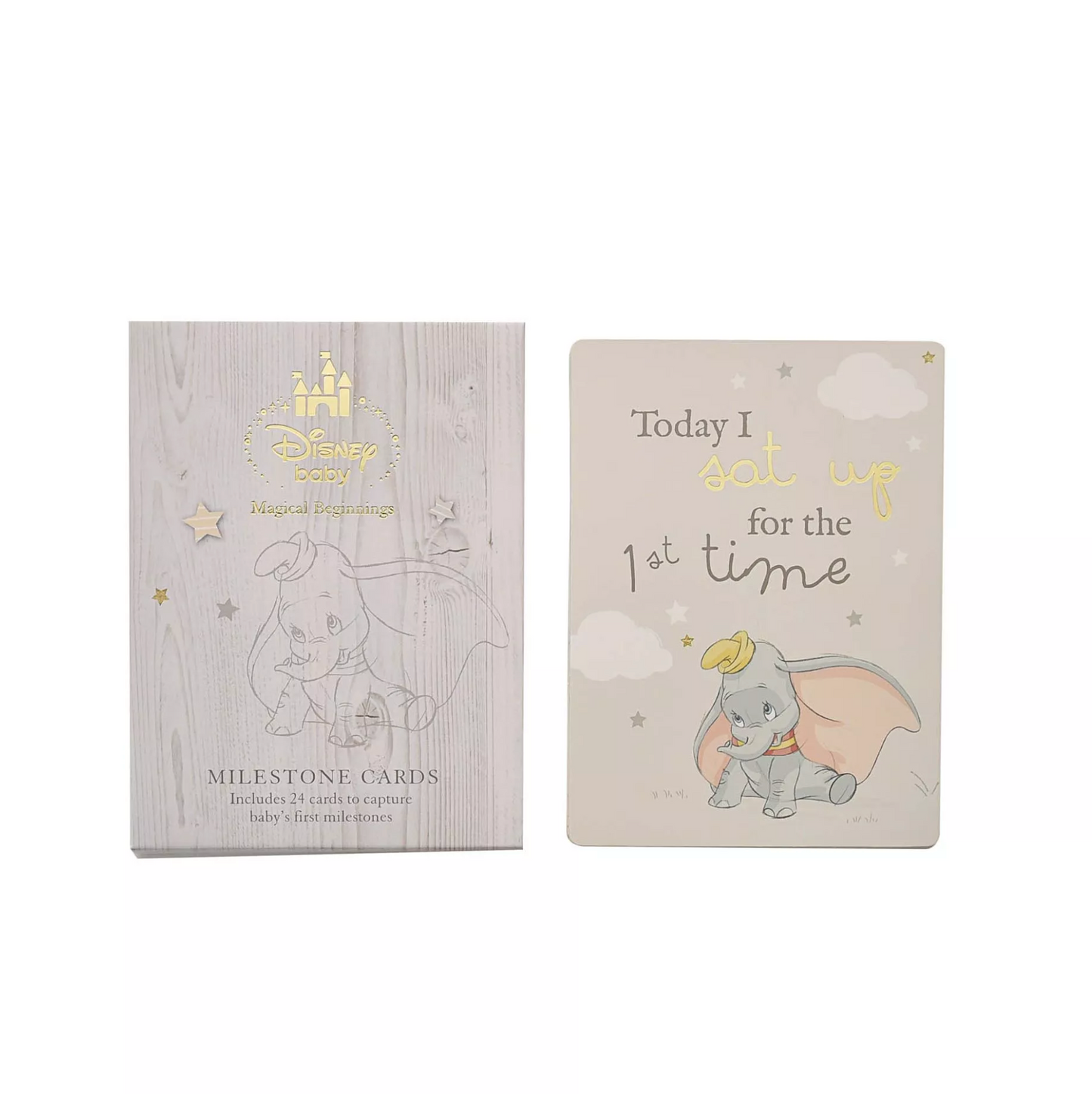 DISNEY MAGICAL BEGINNINGS MILESTONE CARD SET - DUMBO