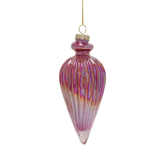 TEARDROP BAUBLE PINK