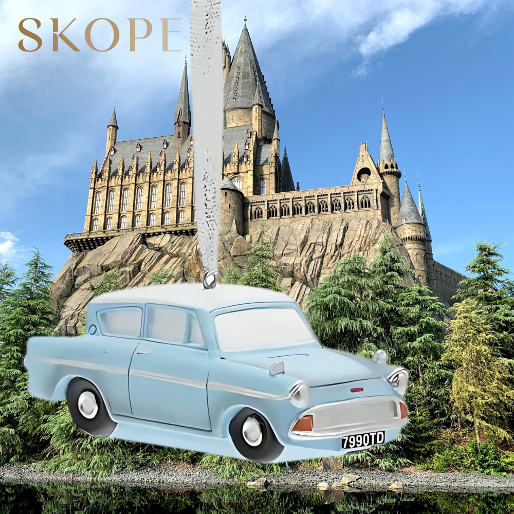 HARRY POTTER RESIN TREE DECORATION - FLYING CAR