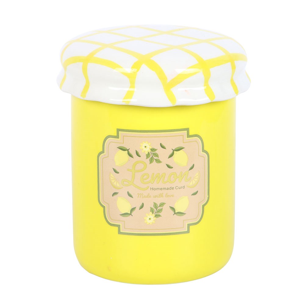 LEMON CURD JAR OIL BURNER AND WAX WARMER