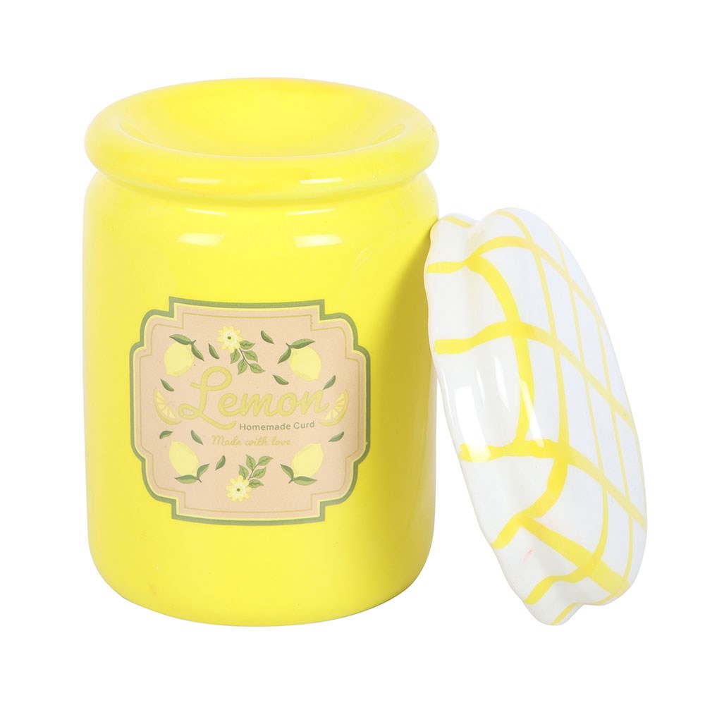 LEMON CURD JAR OIL BURNER AND WAX WARMER