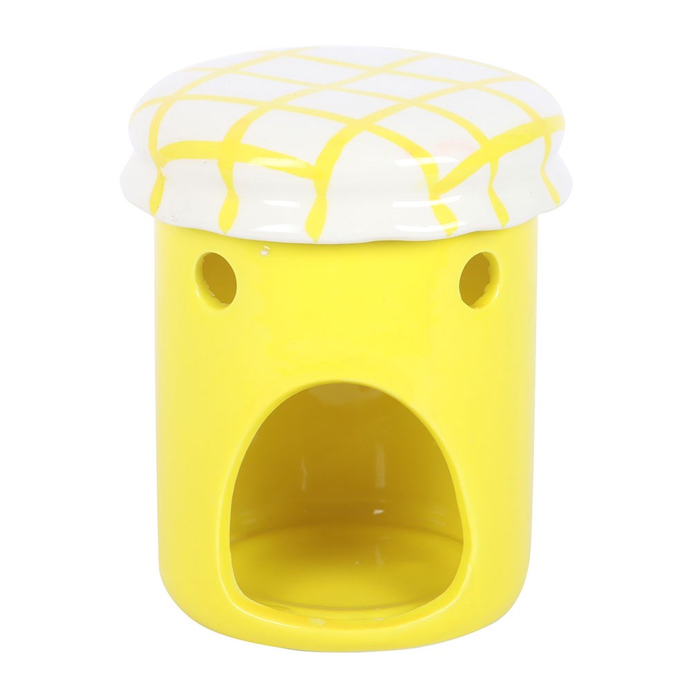 LEMON CURD JAR OIL BURNER AND WAX WARMER