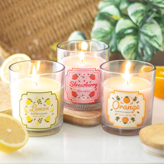 LEMON SCENTED CANDLE