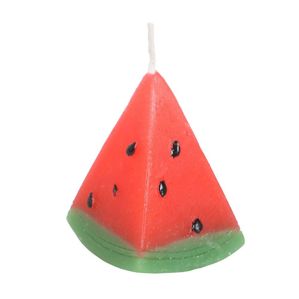 SET OF 3 WATERMELON SHAPED CANDLES