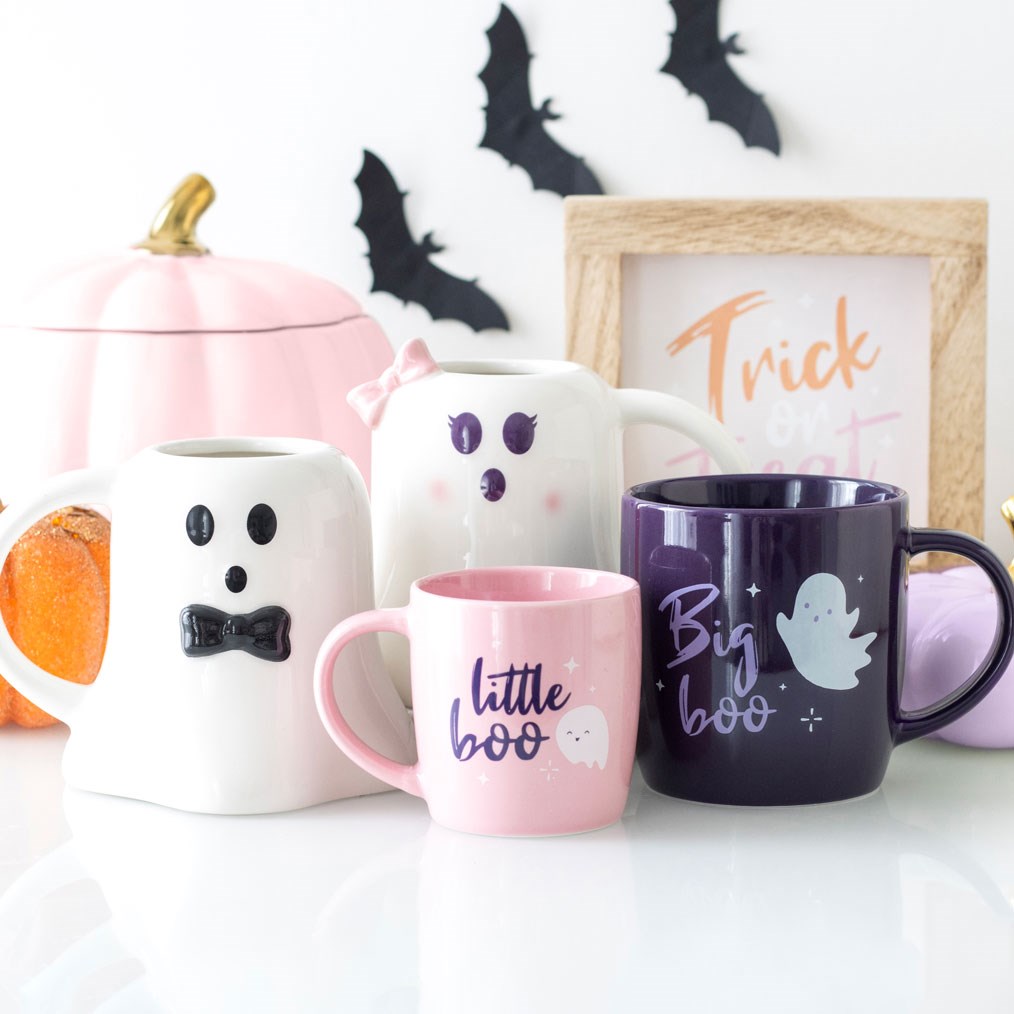 BIG BOO LITTLE BOO FAMILY MUG SET