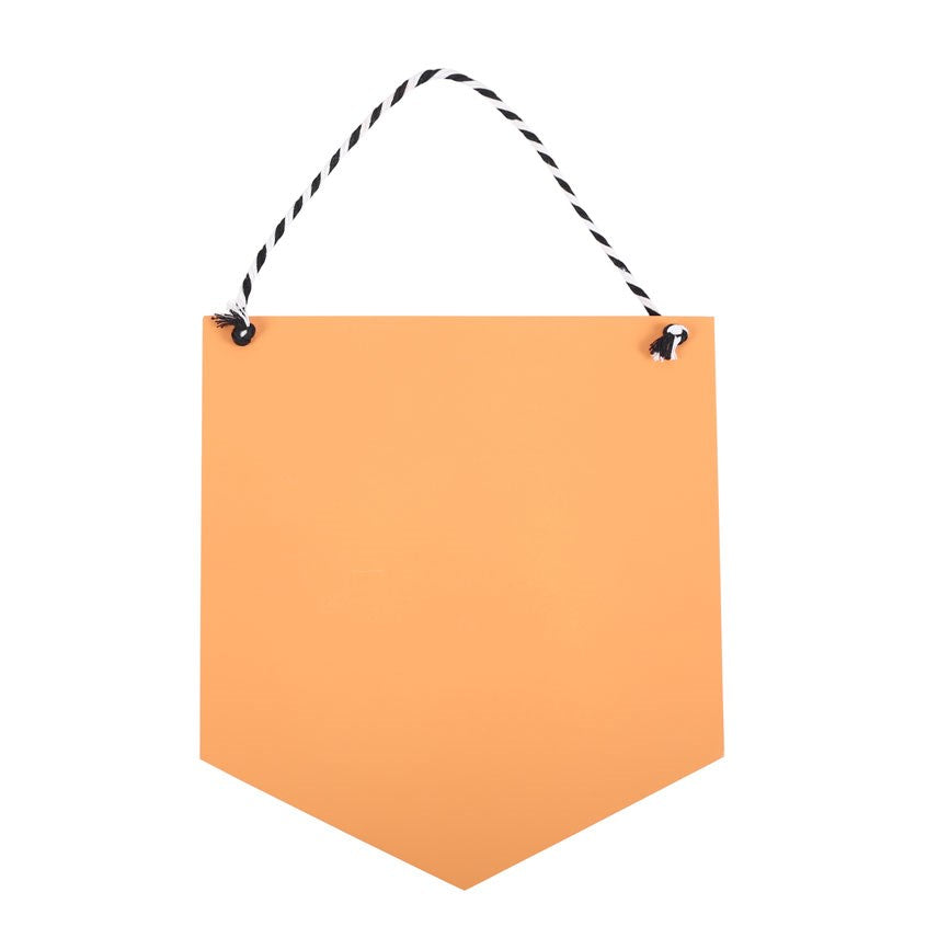 ORANGE SPOOKY SEASON HANGING SIGN