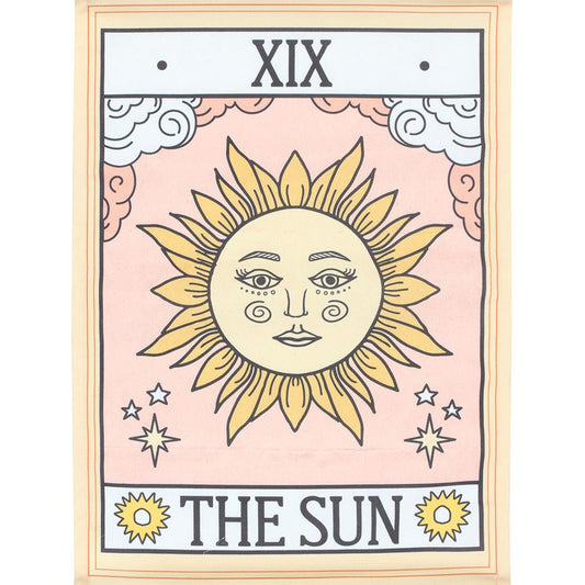 THE SUN VINTAGE TAROT WALL HANGING