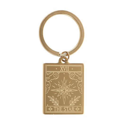 THE STAR VINTAGE TAROT KEYRING