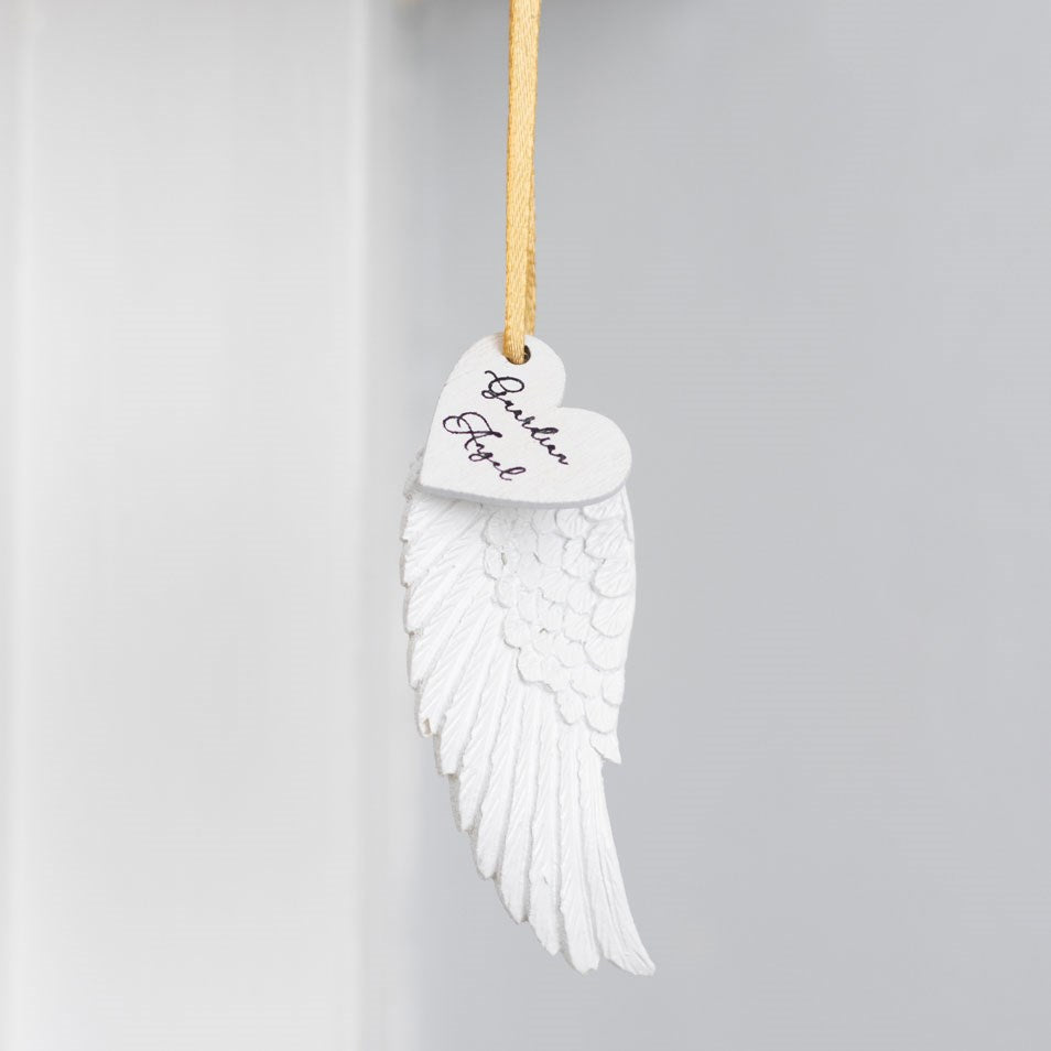 GUARDIAN ANGEL HANGING ANGEL WING