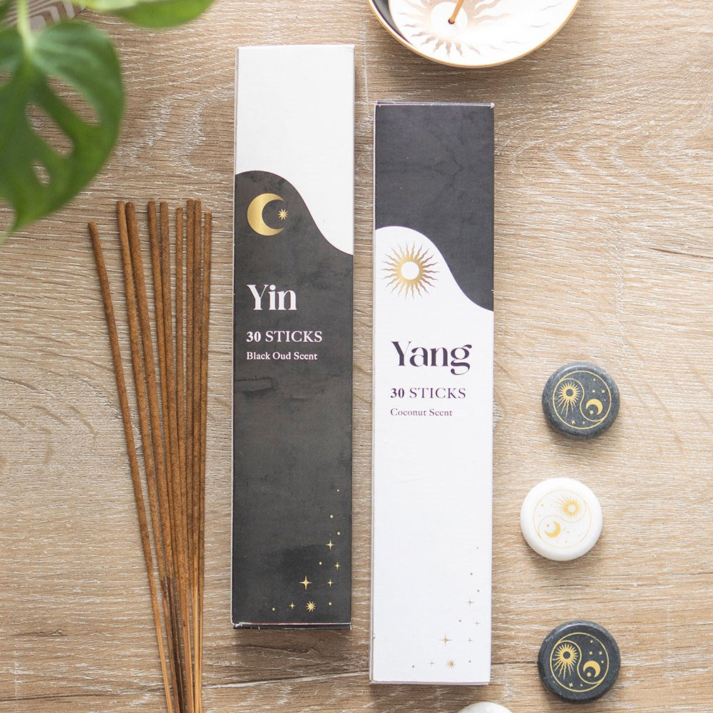 SET OF 2 YIN YANG INCENSE STICK PACKS