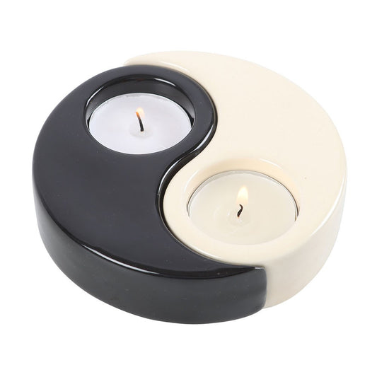 YIN YANG TEALIGHT CANDLE HOLDER