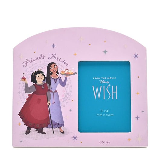 DISNEY WISH ARCHED PHOTO FRAME - FRIENDS FOREVER 3" X 4"