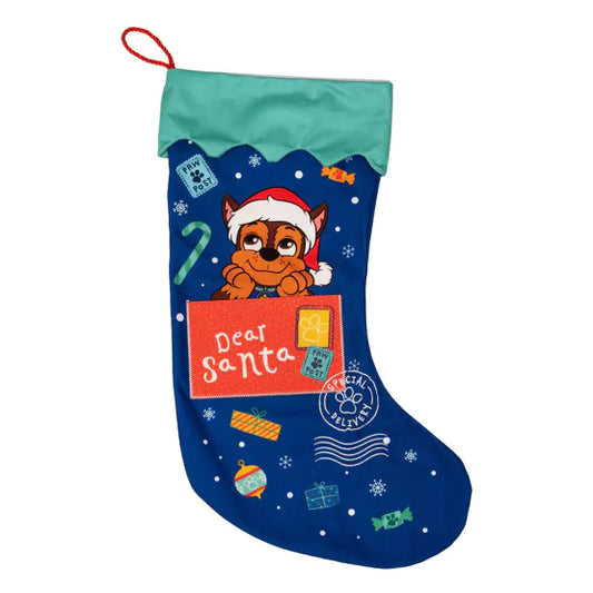 PAW PATROL CHRISTMAS STOCKING - CHASE