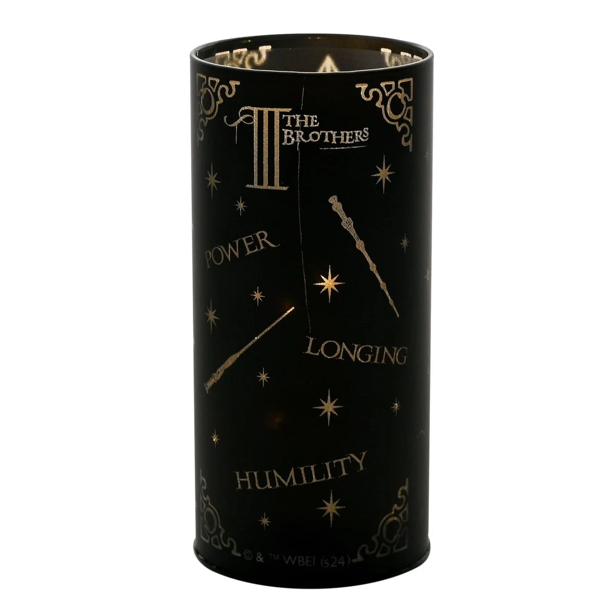 WARNER BROS HARRY POTTER DARK ARTS LIGHT UP TUBE - DEATHLY HALLOWS