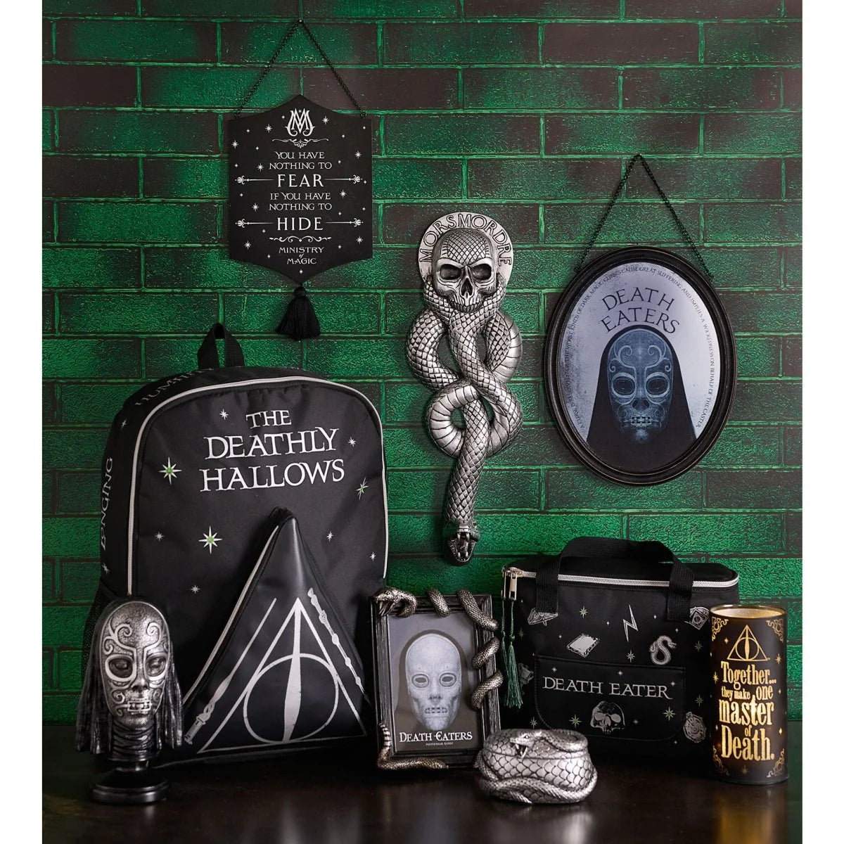 WARNER BROS HARRY POTTER DARK ARTS LUNCH BAG - DEATH EATER