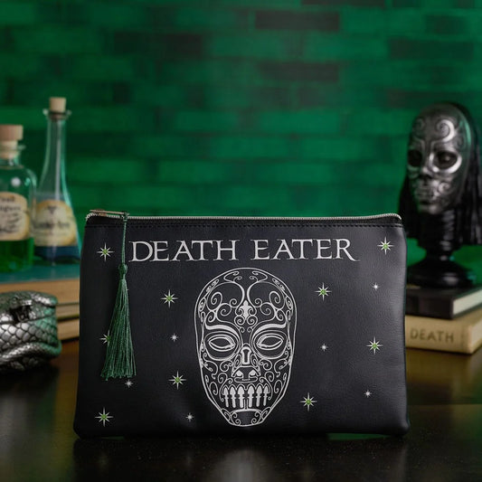 WARNER BROS HARRY POTTER DARK ARTS MAKEUP POUCH - DEATH EATER