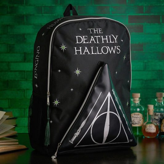 WARNER BROS HARRY POTTER DARK ARTS BACKPACK - DEATHLY HALLOWS