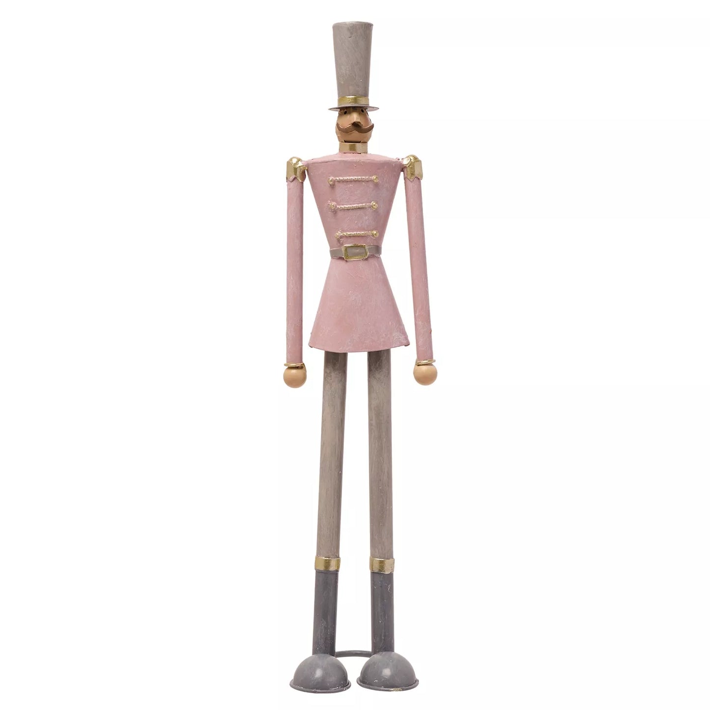 BLUSH METAL NUTCRACKER - LARGE