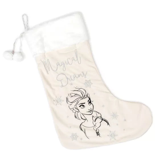 DISNEY PLUSH VELVET STOCKING ELSA